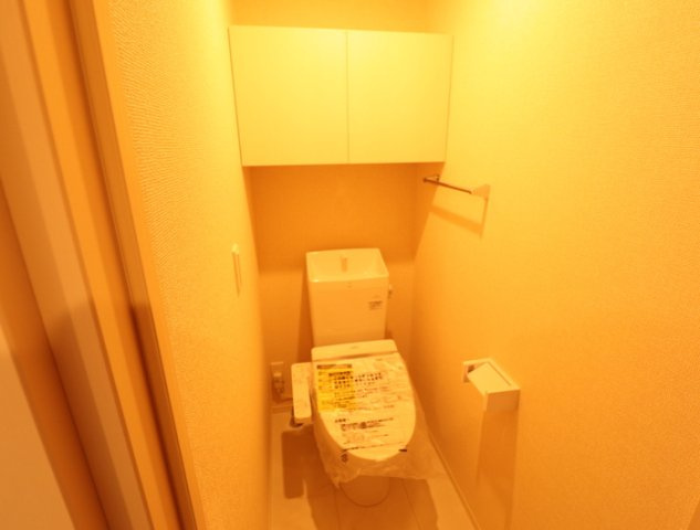 熊本市中央区黒髪１丁目のアパートのトイレ