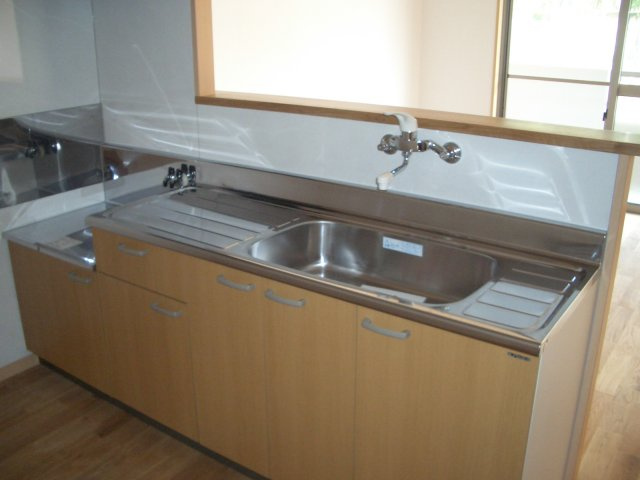 熊本市東区小山５丁目の賃貸マンションのキッチン