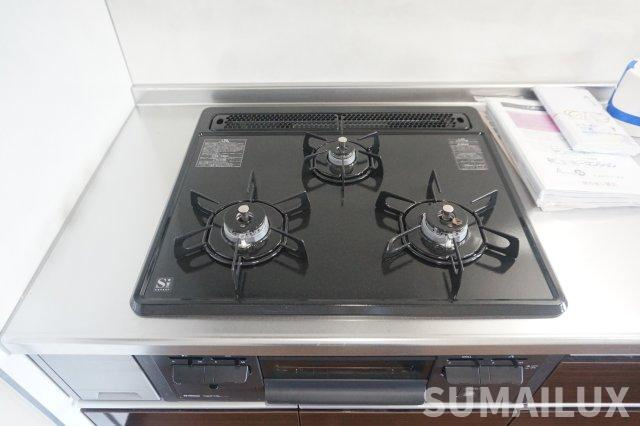 熊本市東区戸島西６丁目の賃貸マンションのキッチン