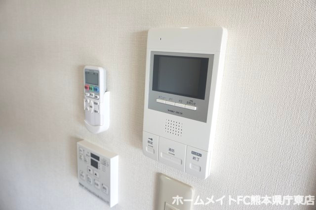 熊本市東区戸島西６丁目のアパートのセキュリティ