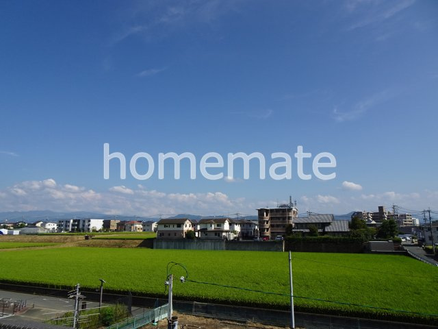熊本市東区山ノ内３丁目の賃貸マンションの展望