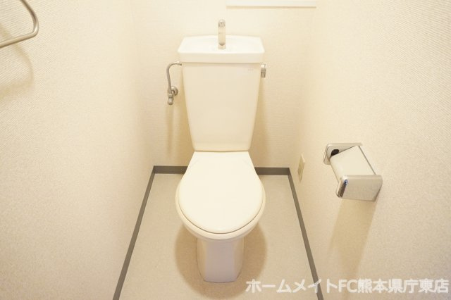 熊本市東区健軍３丁目の賃貸マンションのトイレ