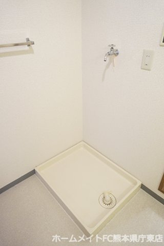 熊本市東区健軍３丁目の賃貸マンションの洗面所