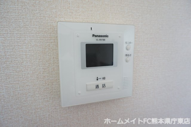 熊本市南区田迎５丁目のアパートのセキュリティ