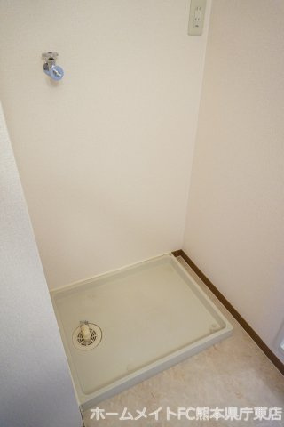 熊本市南区田迎５丁目のアパートの洗面所