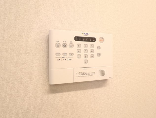 熊本市南区平田２丁目のアパートのセキュリティ