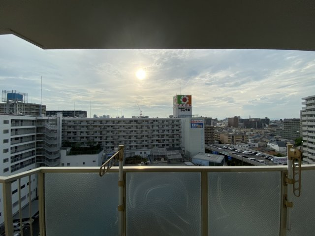 今福グランドハイツの展望|■空がしっかりと見えます。