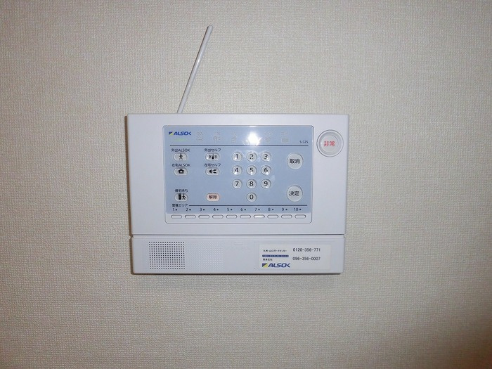 熊本市中央区萩原町のアパートのセキュリティ