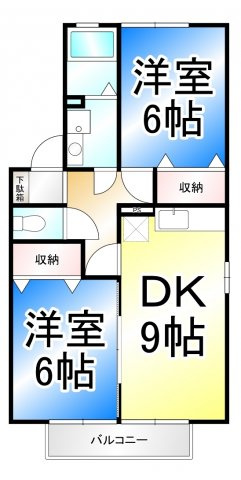 ツインズコート稲田の間取り