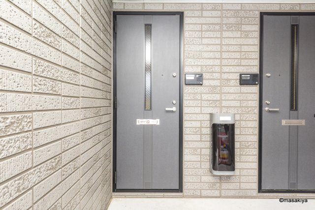 ツインズコート稲田のエントランス