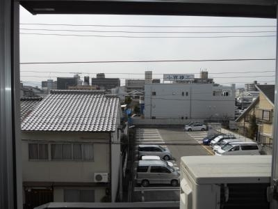 コーポ御前の展望|西向き眺望