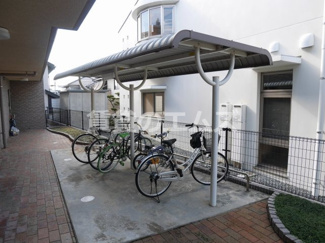 【その他共用部分】 | エントピア麦野の駐輪場