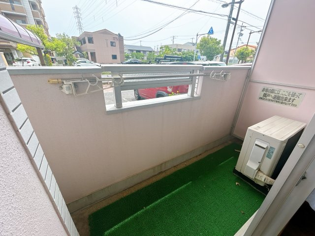 レイク東郷のバルコニー