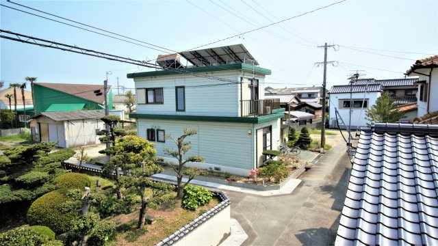 柳川市中古住宅の展望|閑静な住宅地です。