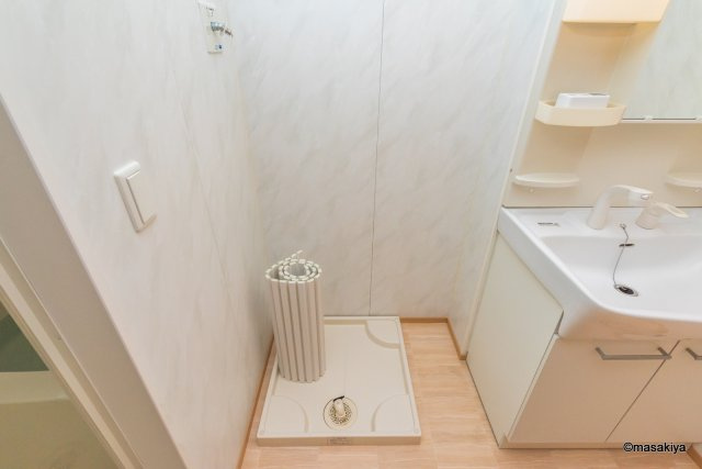 ロジュマン　デラッセの洗面所|洗面・脱衣　シャンプードレッサー付き。