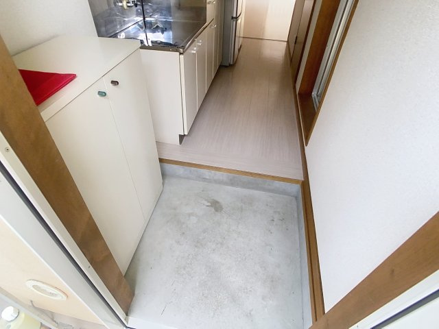 さくらハイツの玄関