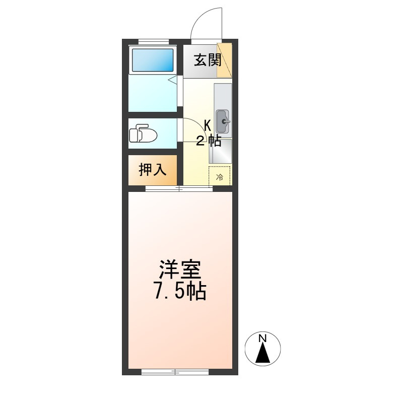 さくらハイツの間取り