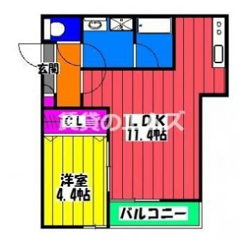 【間取り】 | Ｃｈｅｒｉｍ井尻Ⅲ | Ｃｈｅｒｉｍ井尻Ⅲの間取り