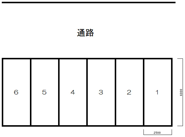 【間取り】 | カーサウーノ駐車場