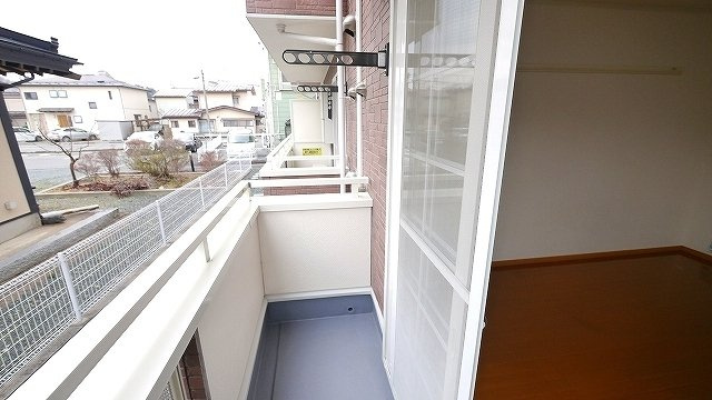 カーサボニータⅡのバルコニー