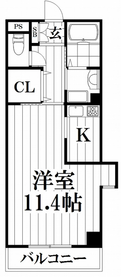 【間取り】 | ブリランテⅢ番館