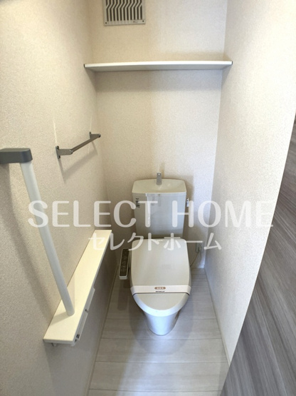 【トイレ】 | ハピネス上地 | 落ち着いたトイレです
