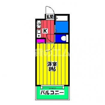【間取り】 | グランマコイ比恵 | グランマコイ比恵の間取り