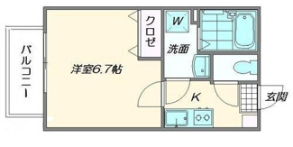 【間取り】 | クレフラスト香椎駅東ⅡＢ棟