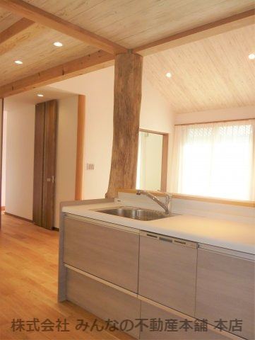 鳥栖小学校校区　無垢材使用の地図