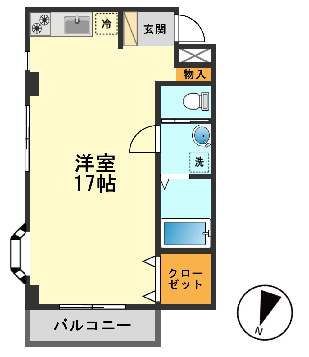 ドミール鎌倉Ⅲの間取り