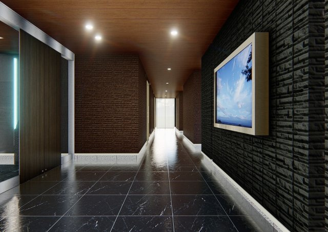 ヒルズレジデンシャルS12のロビー