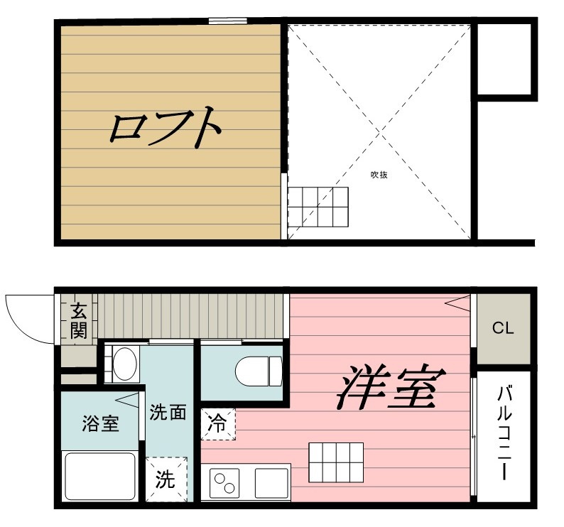 Escada SOGA(エスカーダソガ) の間取り