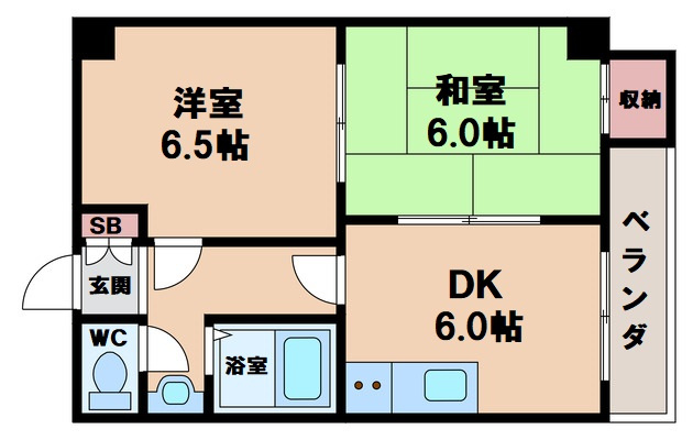 【間取り】 | フレンドリー北田辺