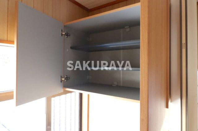 根岸方貸家Ｄ（福居町）の収納|2024年1月撮影。