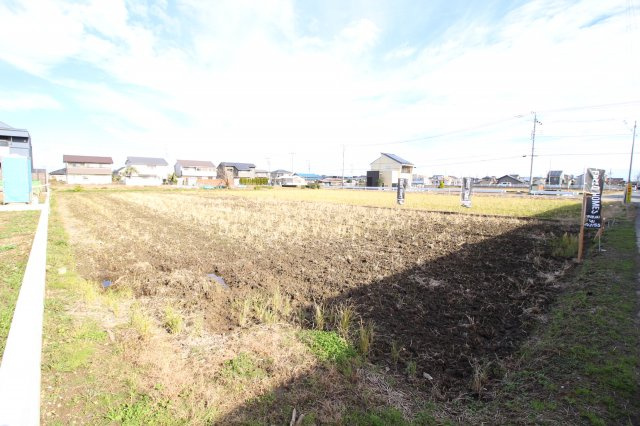 川越市上寺山　建築条件なし売地　東武東上線『川越駅』バス16分　【山田小学区】の外観|陽当り良好