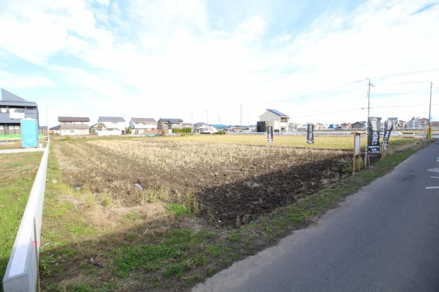 川越市上寺山　建築条件なし売地　東武東上線『川越駅』バス16分　【山田小学区】の外観