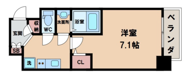 【間取り】 | La・Liberta阿倍野