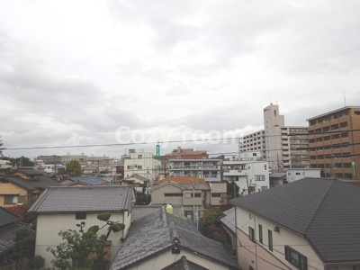 【展望】 | プルメリア江坂 | 東向きバルコニーからの眺めです