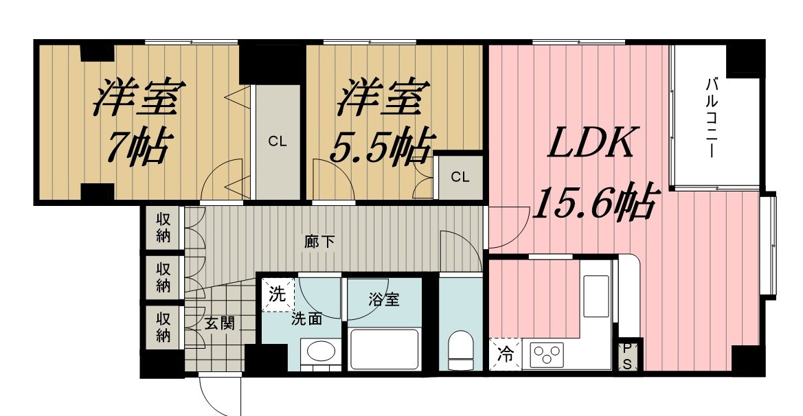 シルバラードの間取り