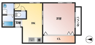 【間取り】 | パインコート豊町
