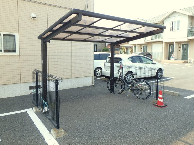 サニーヒルズEのその他共用部分|駐輪場
人気の積水ハウス施工『シャーメゾン』