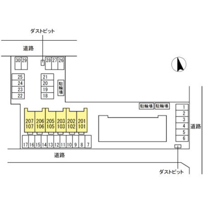 【区画図】 | タウンコートⅡ