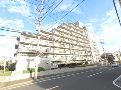 【外観】 | プランヴェール湘南茅ヶ崎 | 最上階南向き住戸！80平米超えの大型住戸。南面3室採光、辻堂の街並みを一望できる立地。