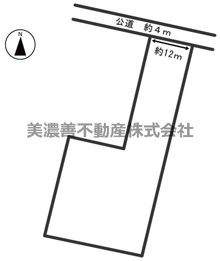 ５４２０４　養老郡養老町土地の区画図