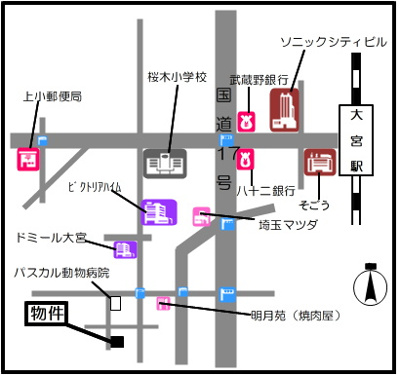 【地図】 | レヴェリー桜木
