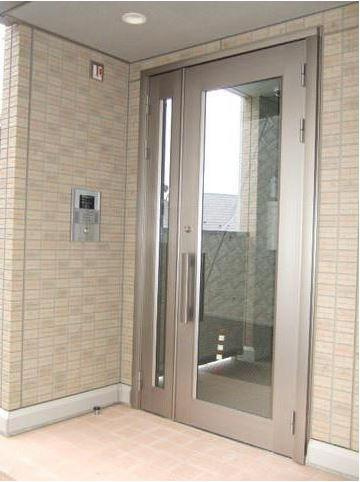 パークハイムＡのエントランス