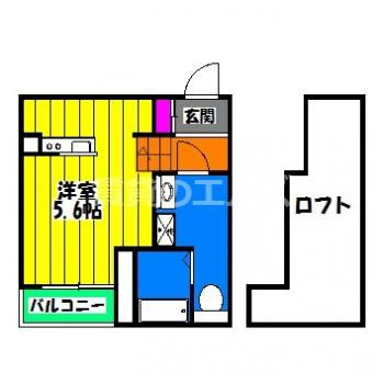 【間取り】 | ｍｉａ　ｃａｓａ高宮 | ｍｉａ　ｃａｓａ高宮の間取り
