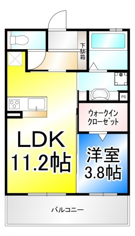 ライフコア吉田小町の間取り