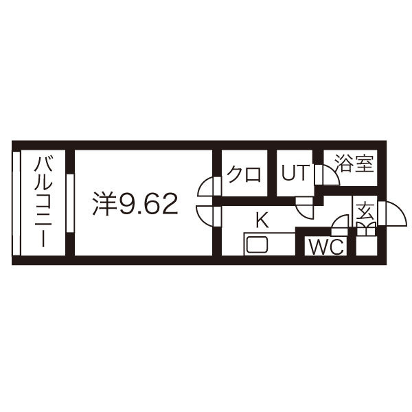 ブランポミエの間取り