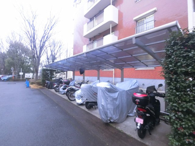 【その他共用部分】 | けやきが丘住宅18号棟 | バイク置場です。